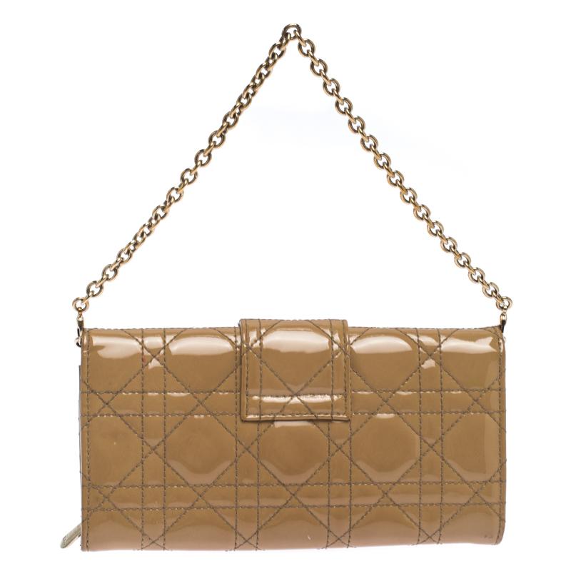 dior chain wallet