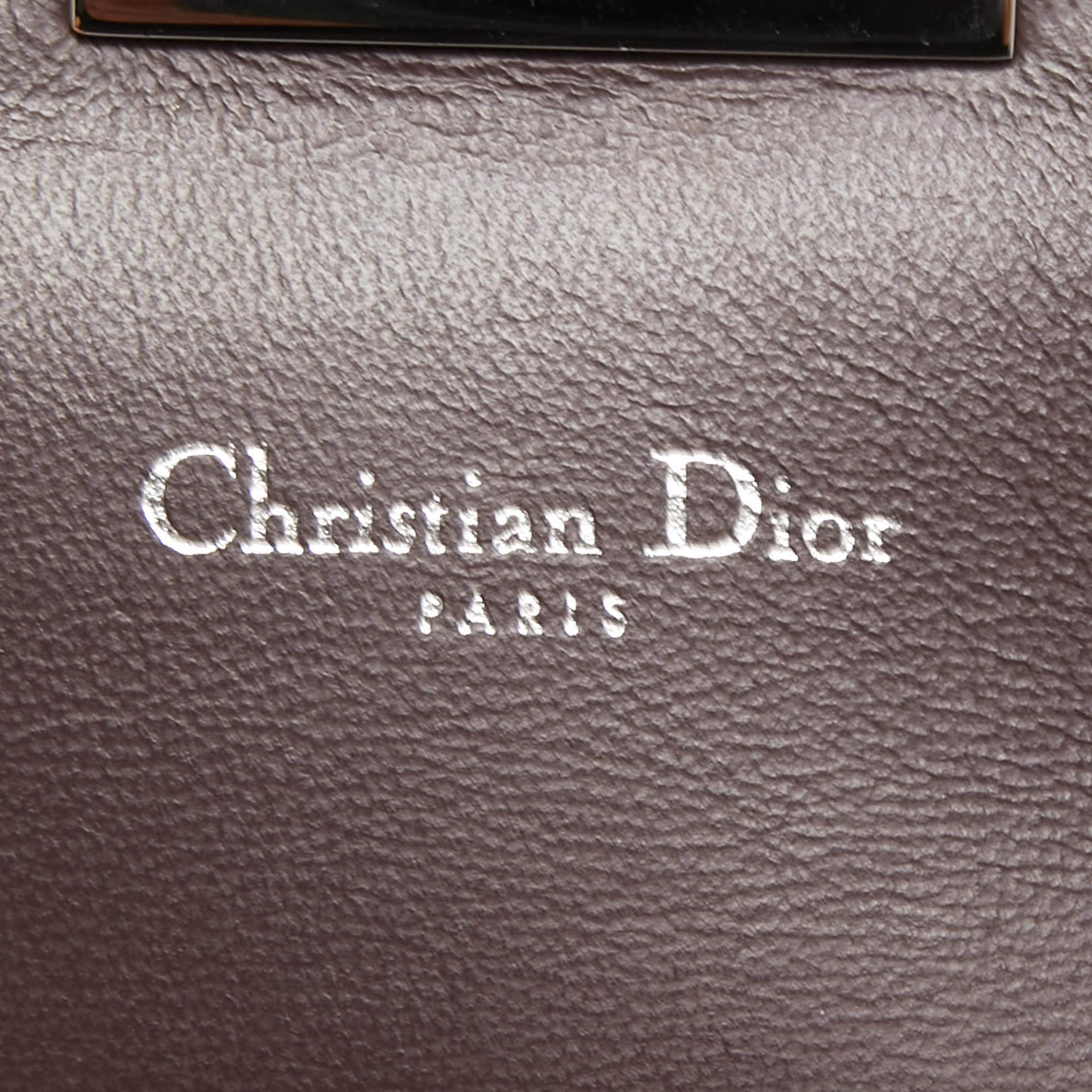 Dior Beige Patent Leather Miss Dior Promenade Chain Shoulder Bag 11