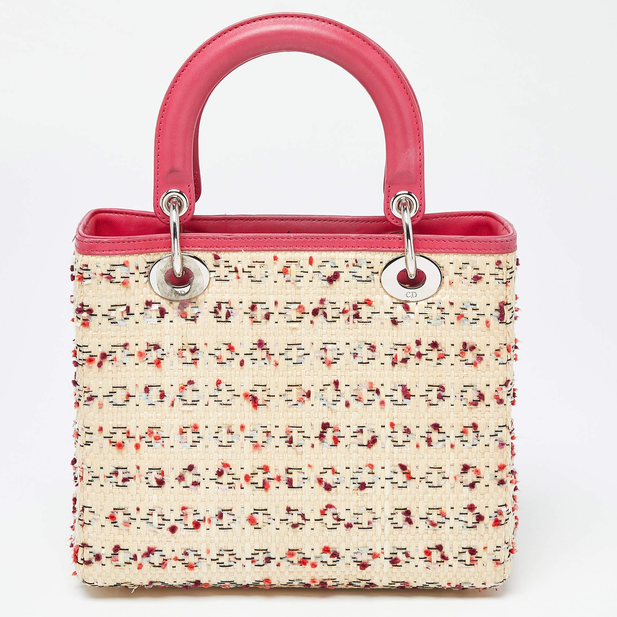 A classic handbag comes with the promise of enduring appeal, boosting your style time and again. This Lady Dior tote is one such creation. It’s a fine purchase.

Includes: Detachable Strap