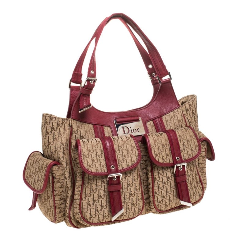 Dior, Bags, Christian Dior Handbag With 2 Front Pockets