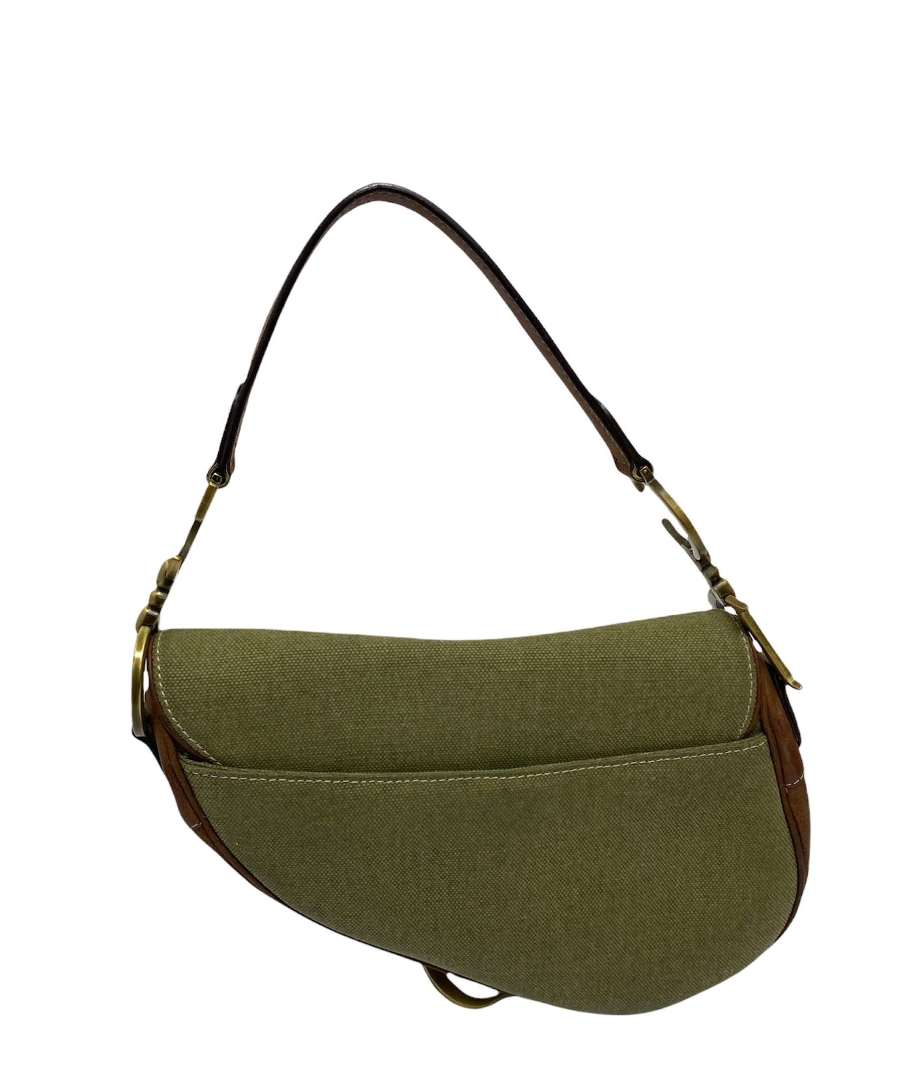 Women's Dior Beige Saddle Bag