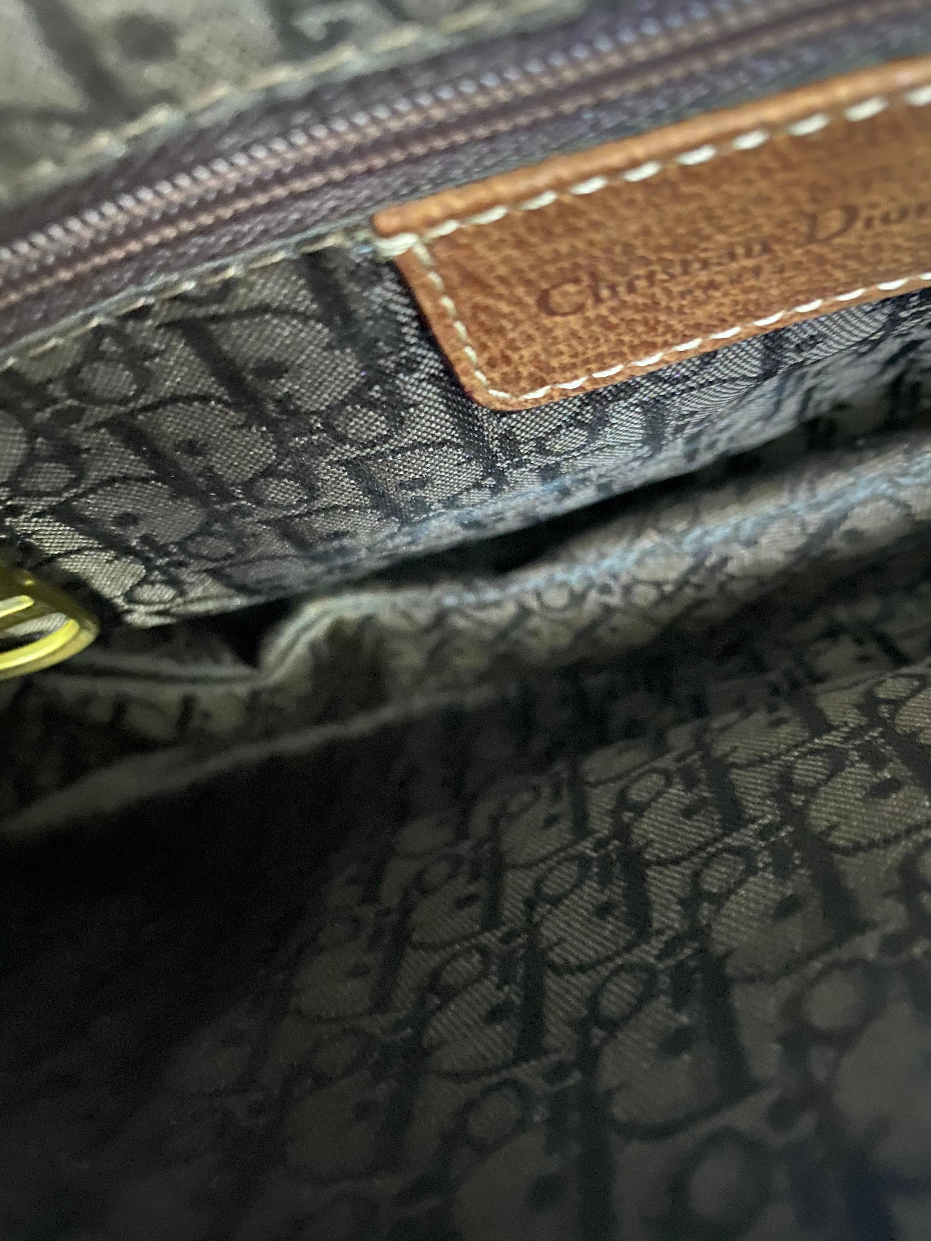 Dior Beige Saddle Bag 2
