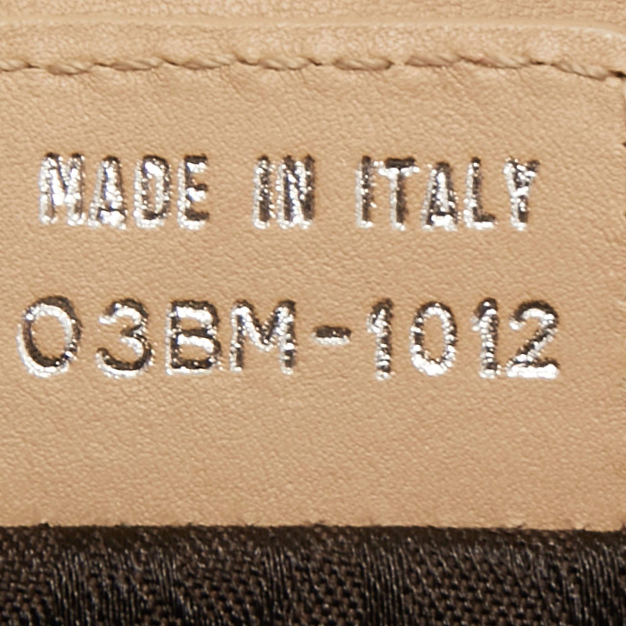 Dior Beige Suede and Leather Admit It Shoulder Bag 9