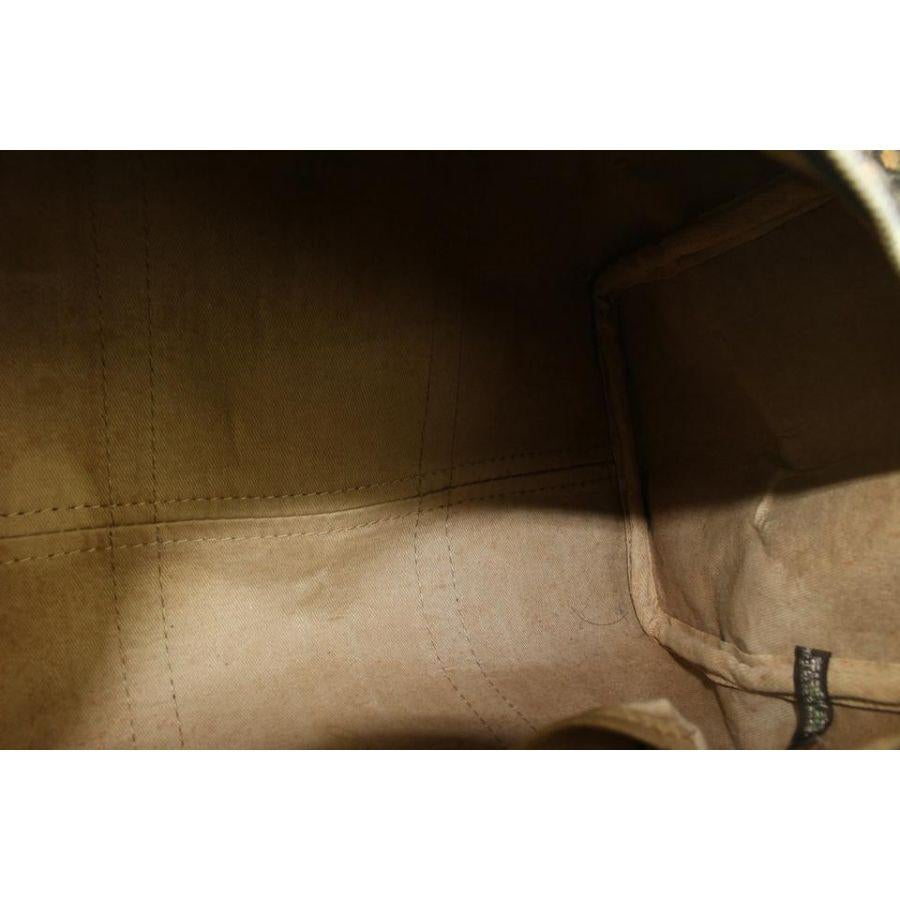 Dior Beige x Navy Monogram Trotter Boston Bag 61da723 5