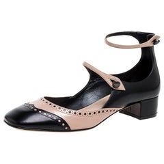 Dior Black/Beige Leather Spectadior Sandals Size 37.5