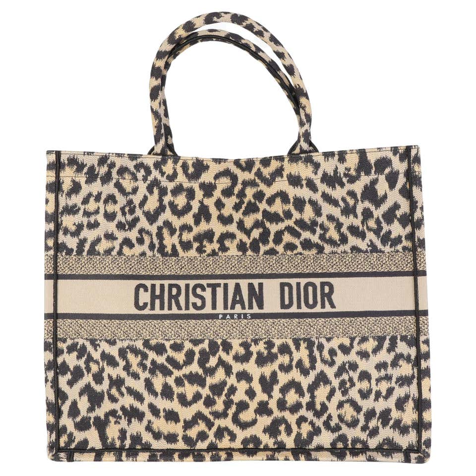 Christian Dior Open Bar Saddle Grained Leather SHW Tote Bag at 1stDibs