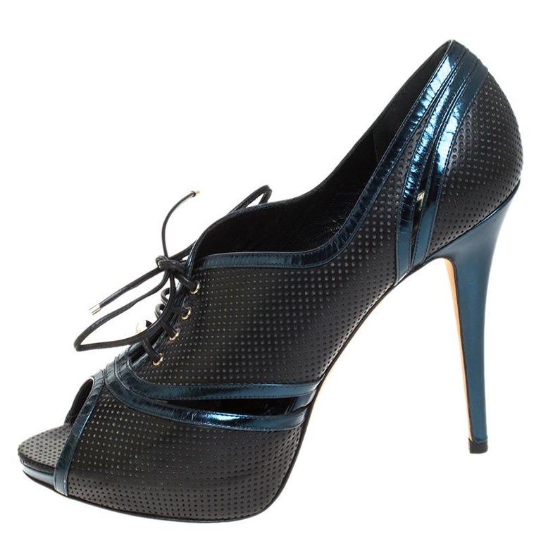 dior lace heels