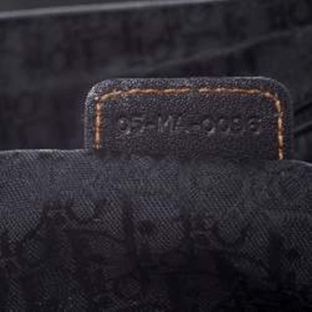 Dior Black/Brown Leather Large Gaucho Double Saddle Shoulder Bag 3