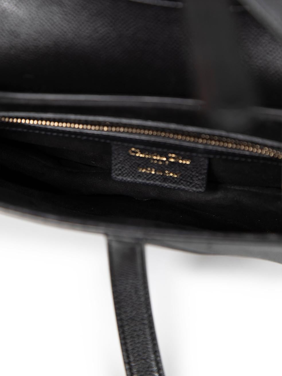 Dior Black Calfskin Saddle Bag For Sale 2