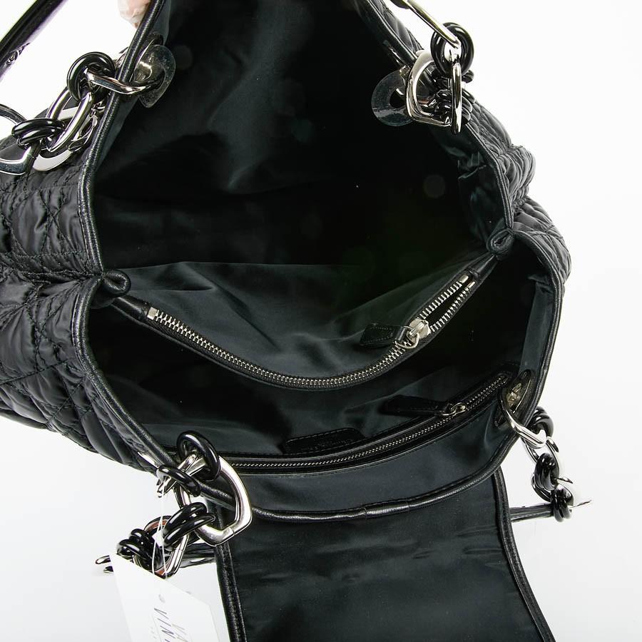 DIOR Black Cannage Bag 5