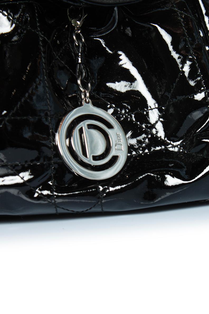 Dior, Black Cannage Le Trente shoulder bag For Sale 1