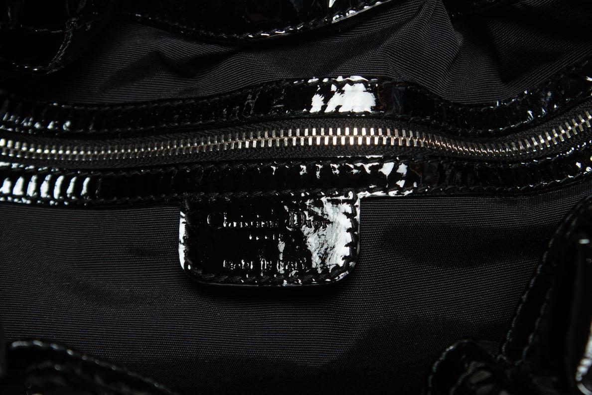 Dior, Black Cannage Le Trente shoulder bag For Sale 3