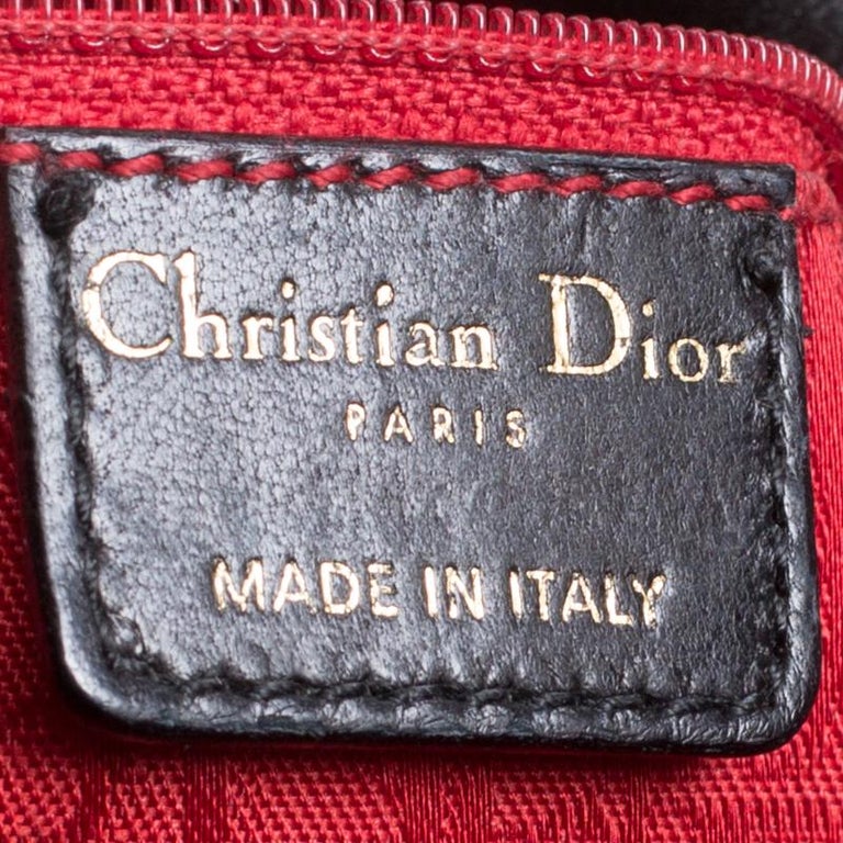 Christian Dior Cannage Bucket Bag - Black Bucket Bags, Handbags - CHR337654