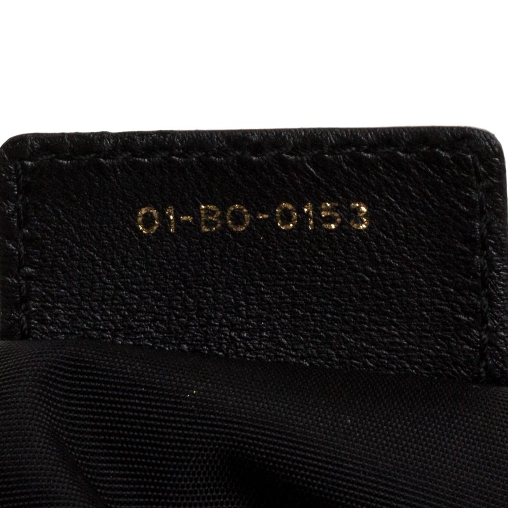 Dior Schwarze Dior Cannage Leder Dior Soft Shopper Tote 5