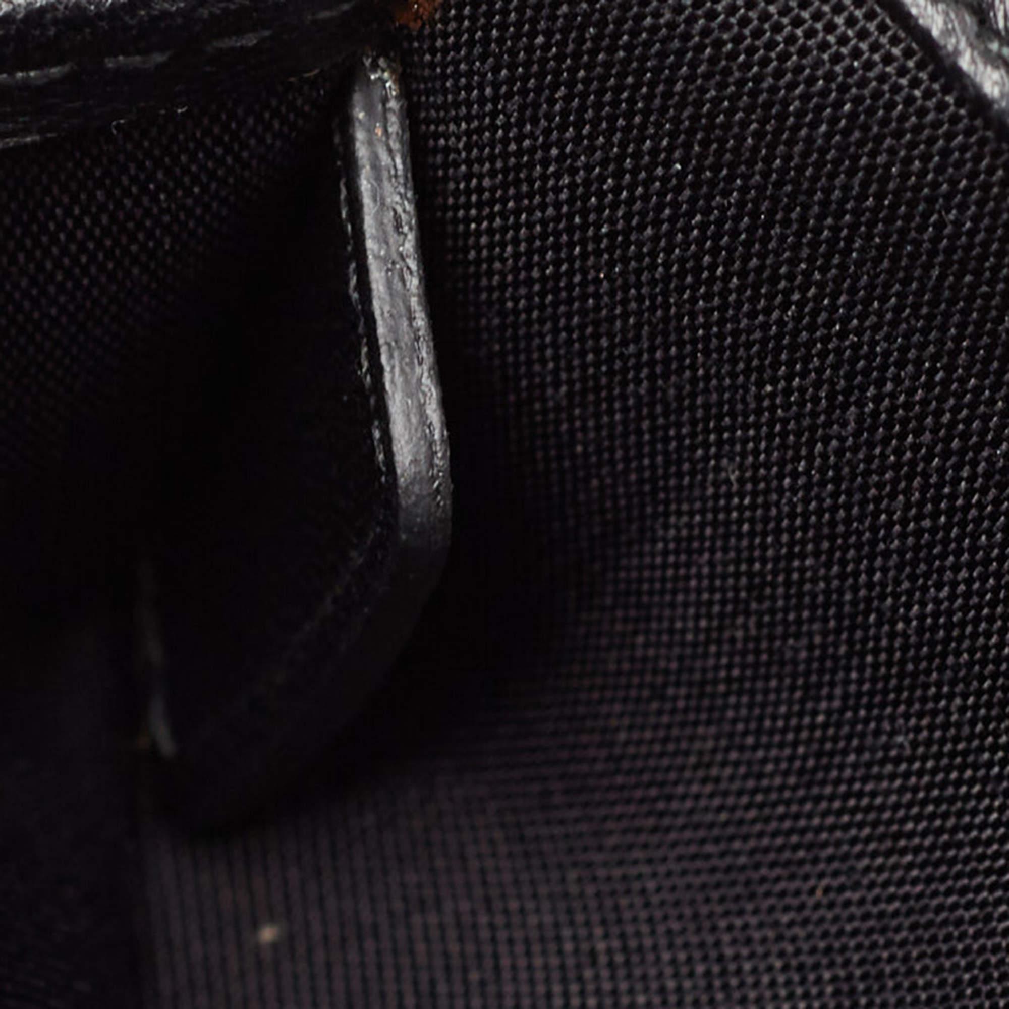 Dior Black Cannage Leather Lady Dior Chain Clutch 4