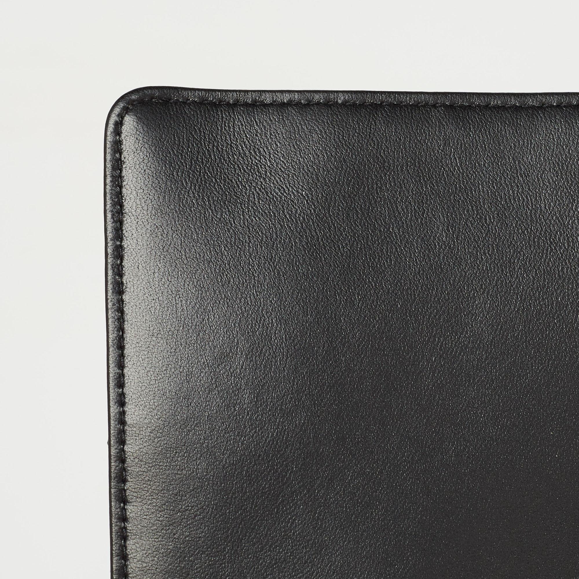 Women's Dior Black Cannage Leather Large Caro Shoulder Bag
