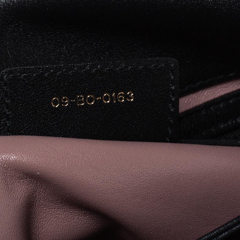 Dior Black Cannage Leather Large Diorling Shoulder Bag 6