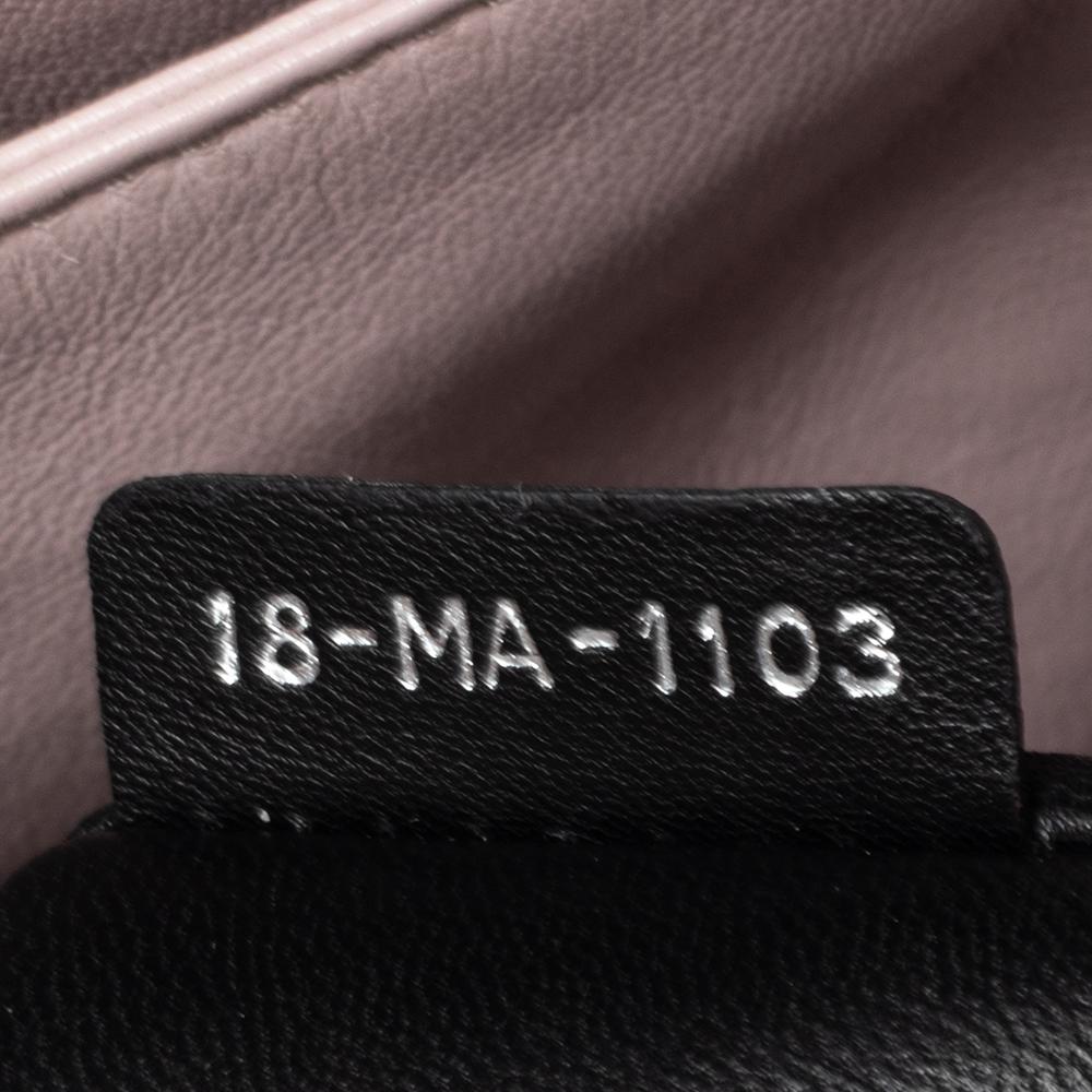 Dior Black Cannage Leather Large Miss Dior Flap Bag 7