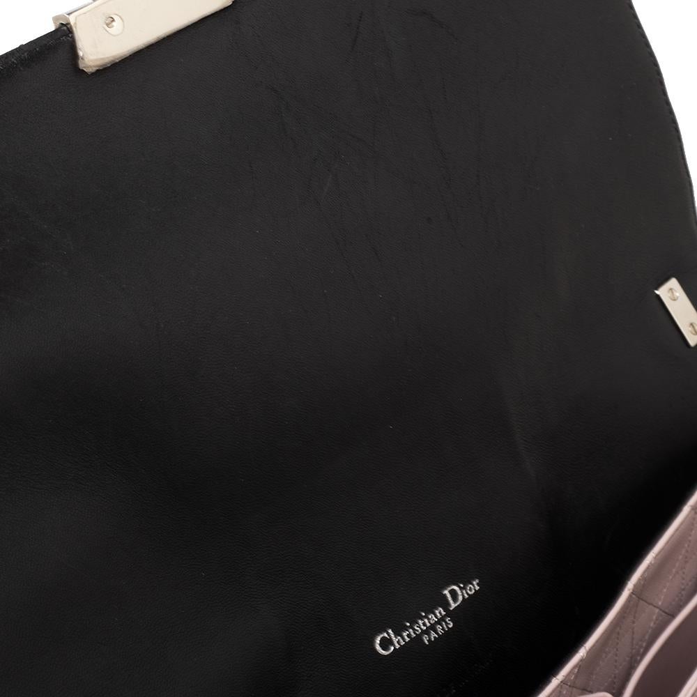 Dior Black Cannage Leather Large Miss Dior Flap Bag 9