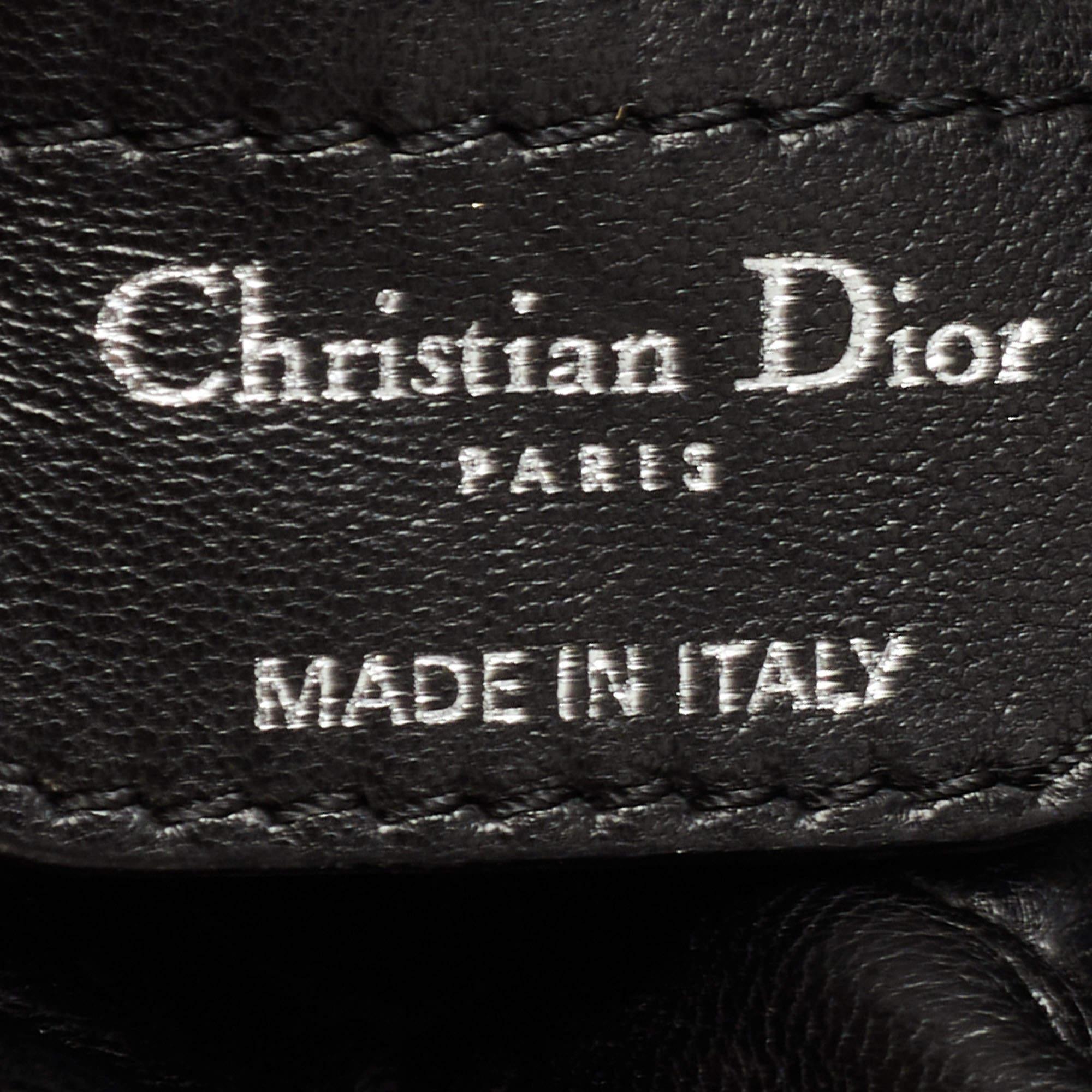 Dior Black Cannage Leather Le Trente Hobo 3