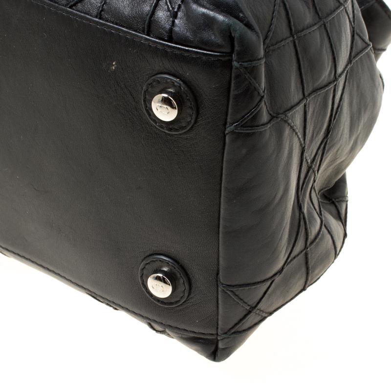 Dior Black Cannage Leather Le Trente Hobo 5