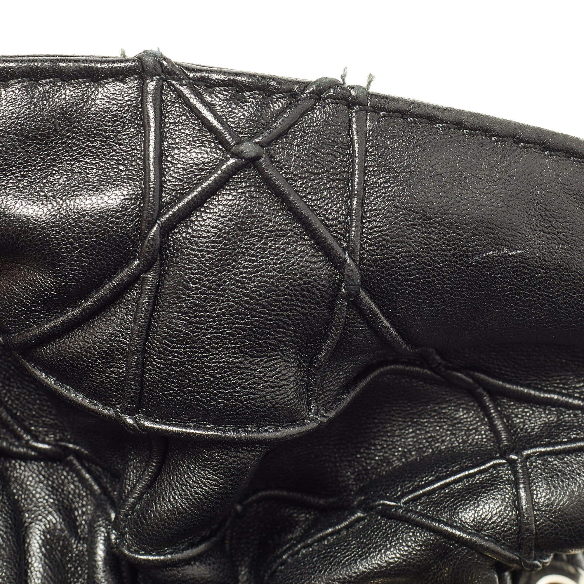 Dior Black Cannage Leather Le Trente Shoulder Bag 8