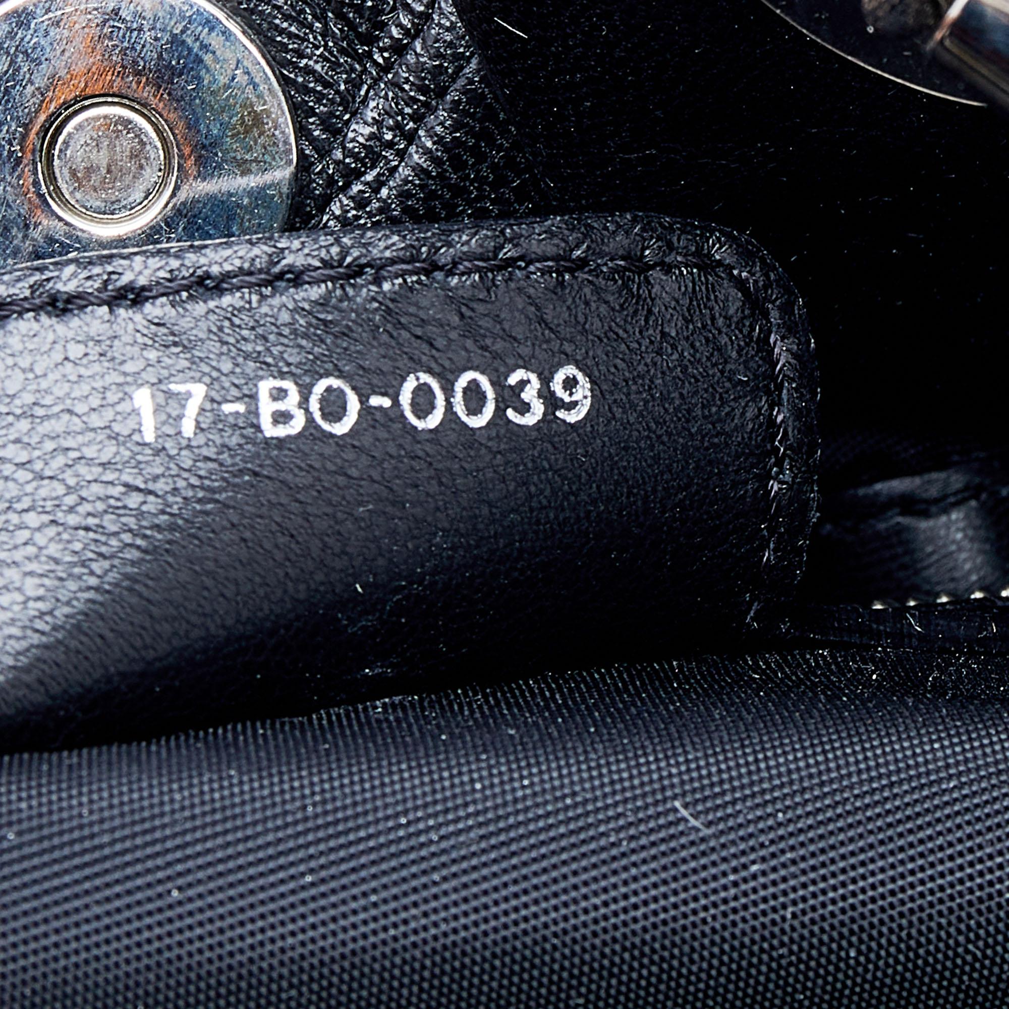 Dior Black Cannage Leather Le Trente Shoulder Bag 3