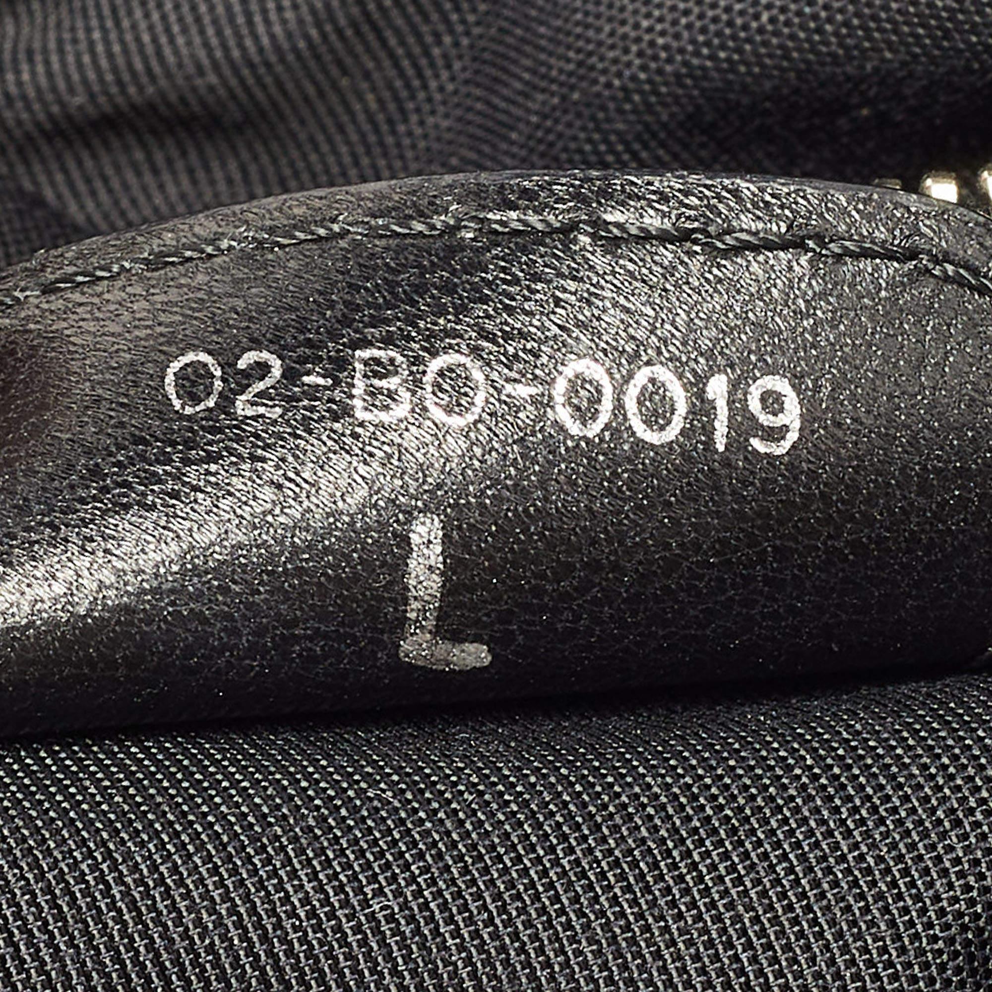 Dior Black Cannage Leather Le Trente Shoulder Bag 3