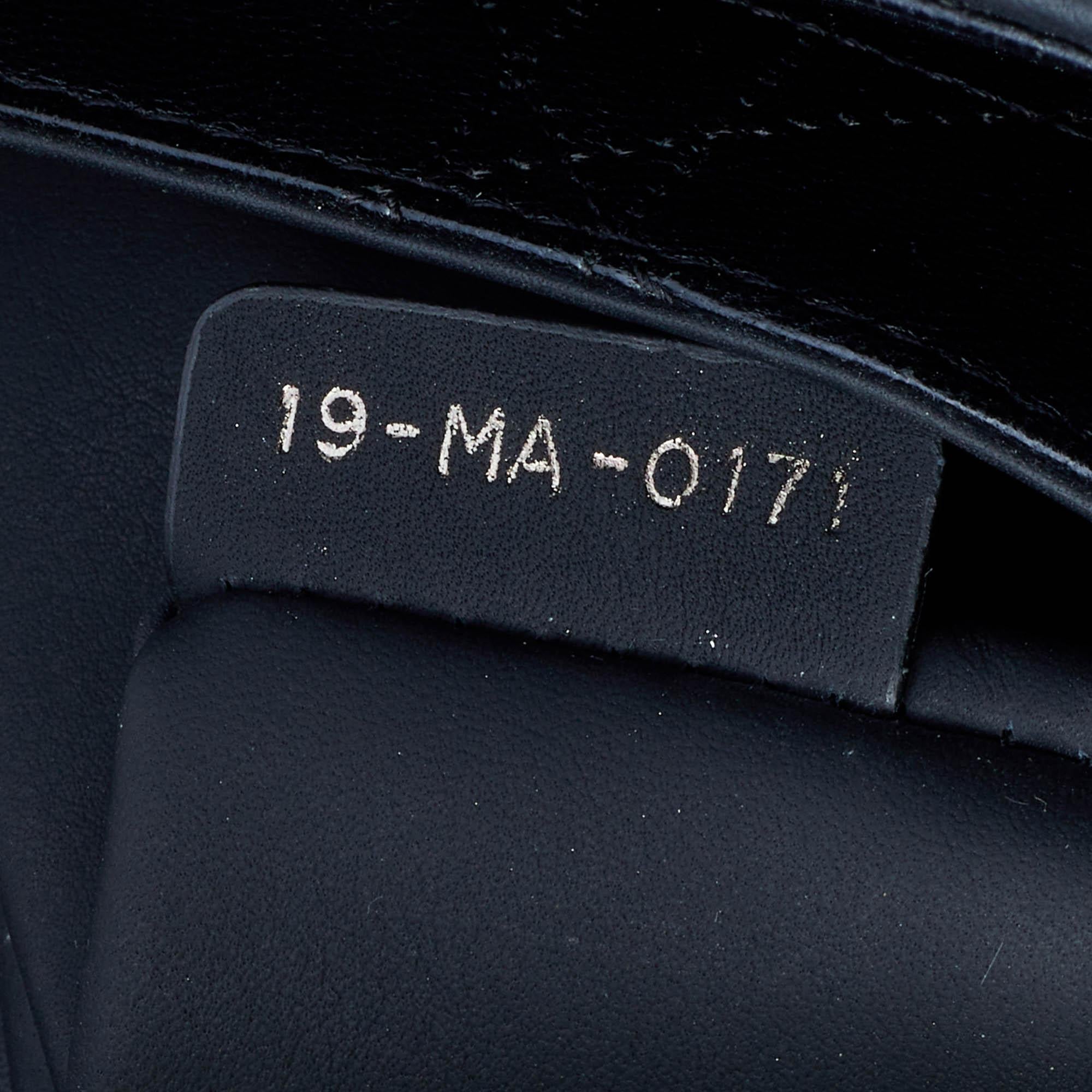 Dior Black Cannage Leather Medium Miss Dior Flap Bag 2
