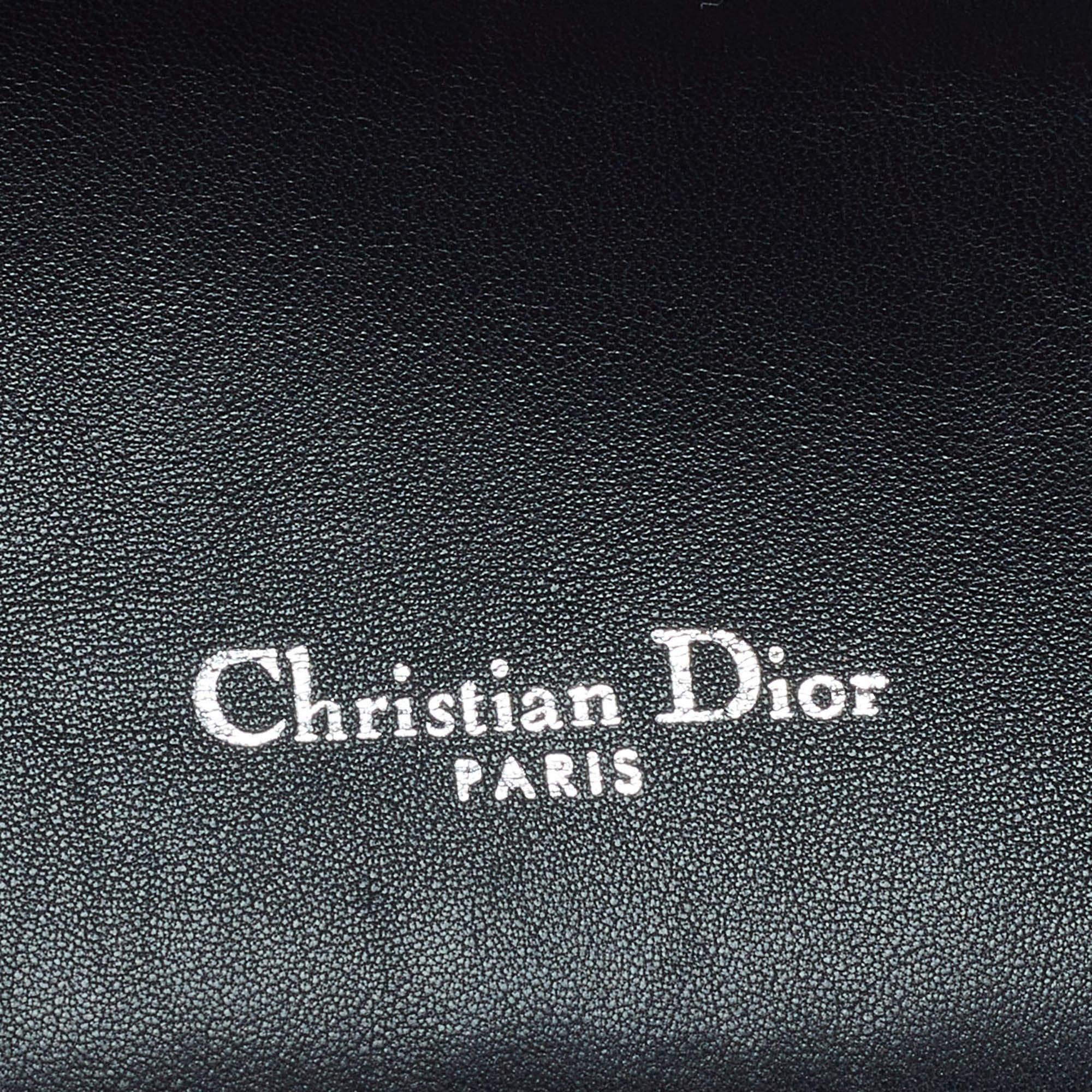 Dior Black Cannage Leather Medium Miss Dior Shoulder Bag 3