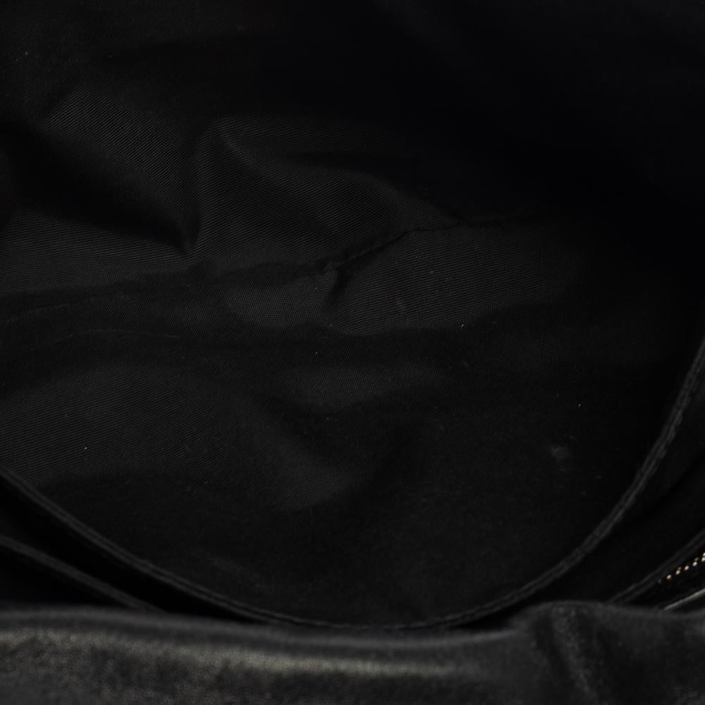Dior Black Cannage Leather Medium New Lock Shoulder Bag In Good Condition In Dubai, Al Qouz 2