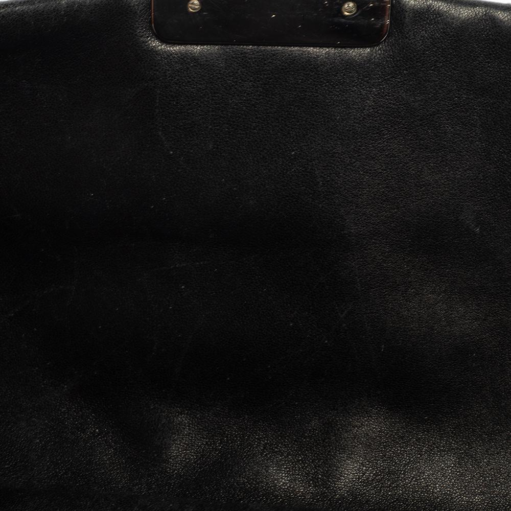 Dior Black Cannage Leather Medium New Lock Shoulder Bag 3