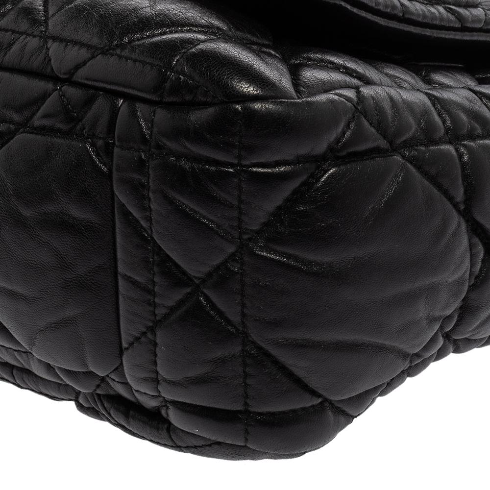 Dior Black Cannage Leather Milly La Forêt Shoulder Bag 3