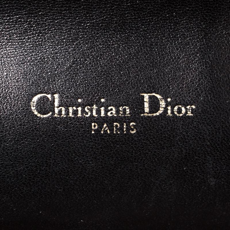 Dior Black Cannage Leather Miss Dior Medium Flap Bag 3