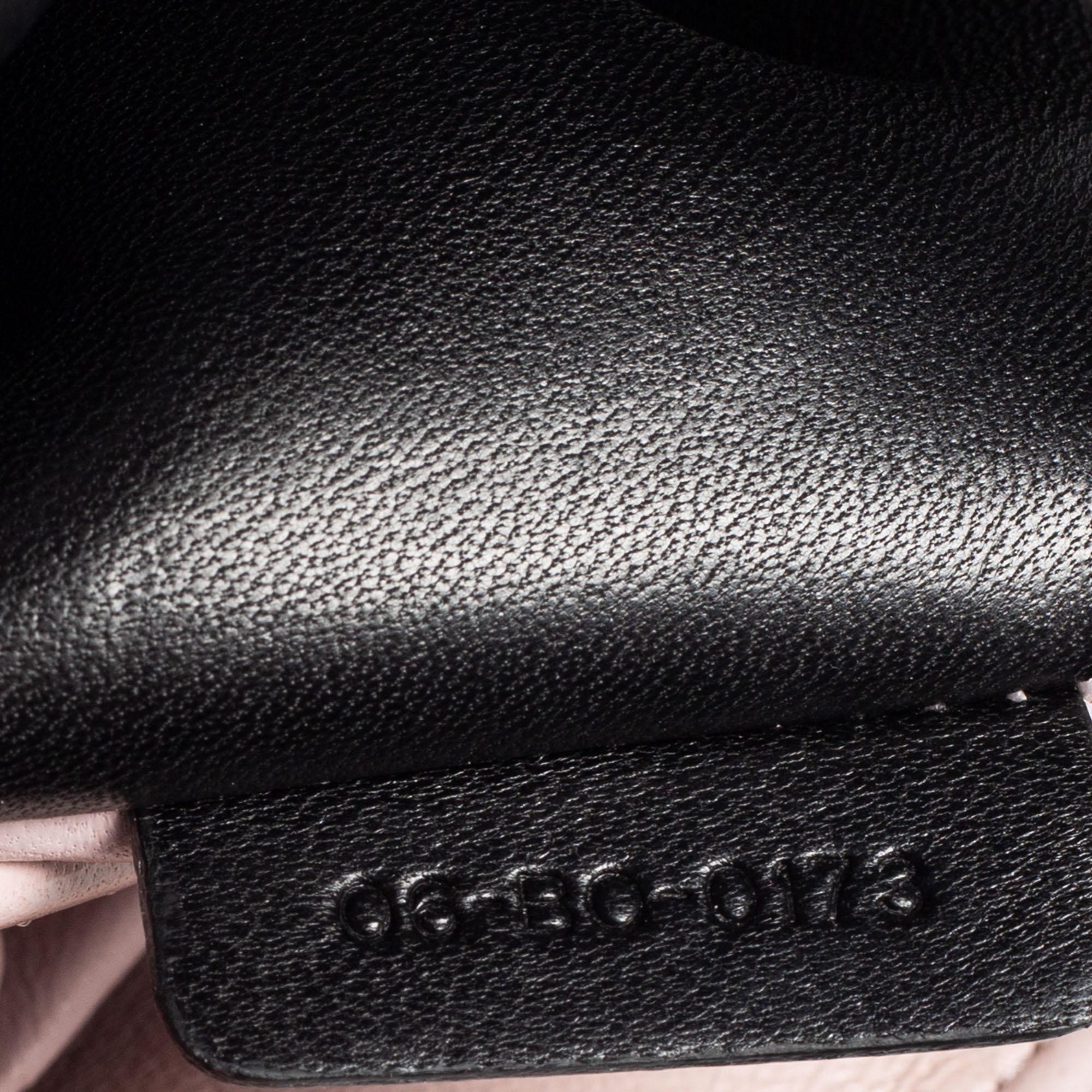 Dior Black Cannage Leather Miss Dior Medium Flap Bag 6