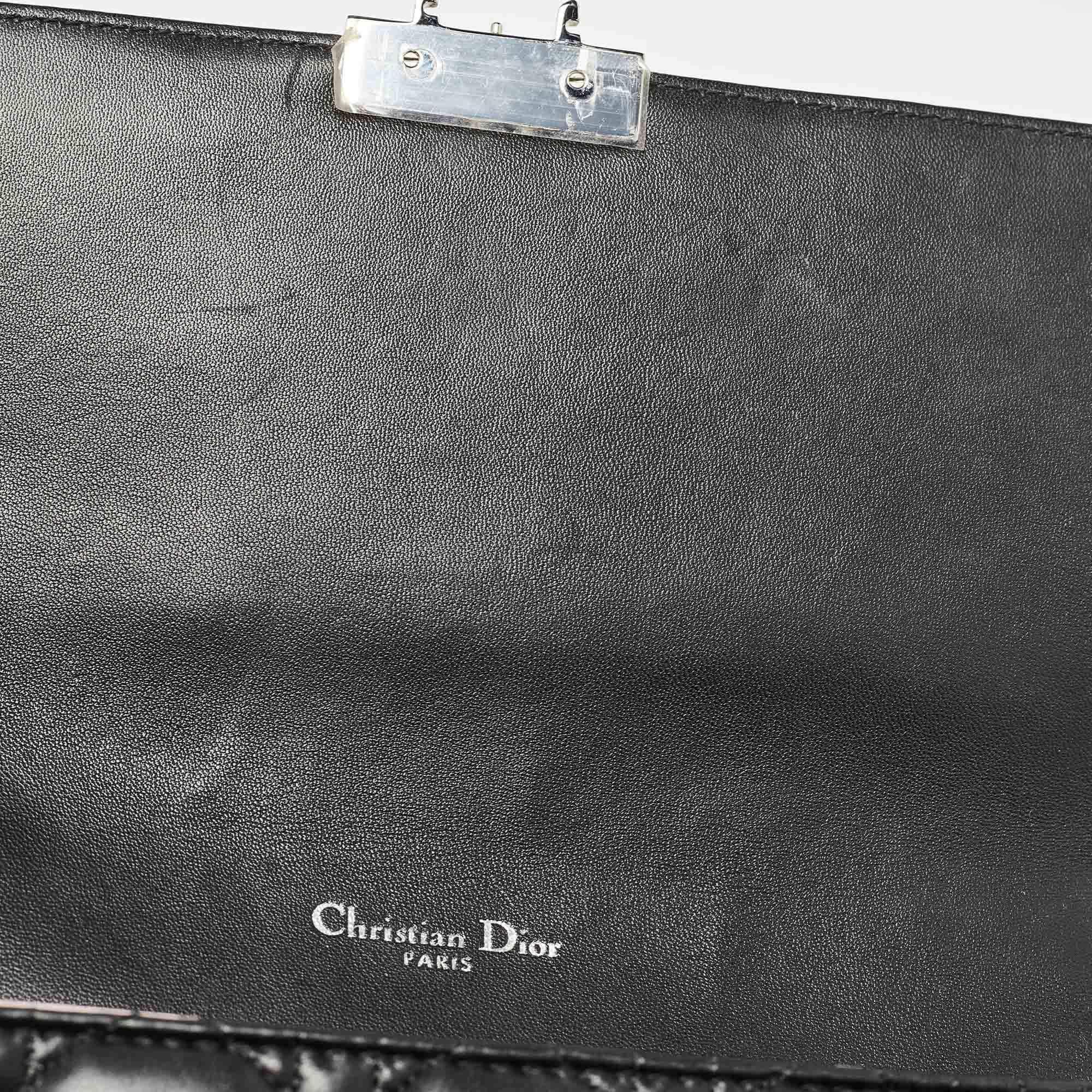 Dior Black Cannage Leather Miss Dior Promenade Shoulder Bag 4