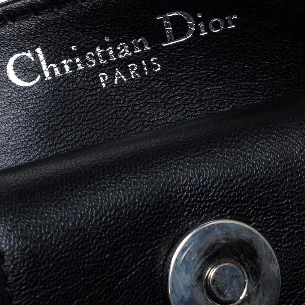 Dior Black Cannage Leather So Dior Tote 7