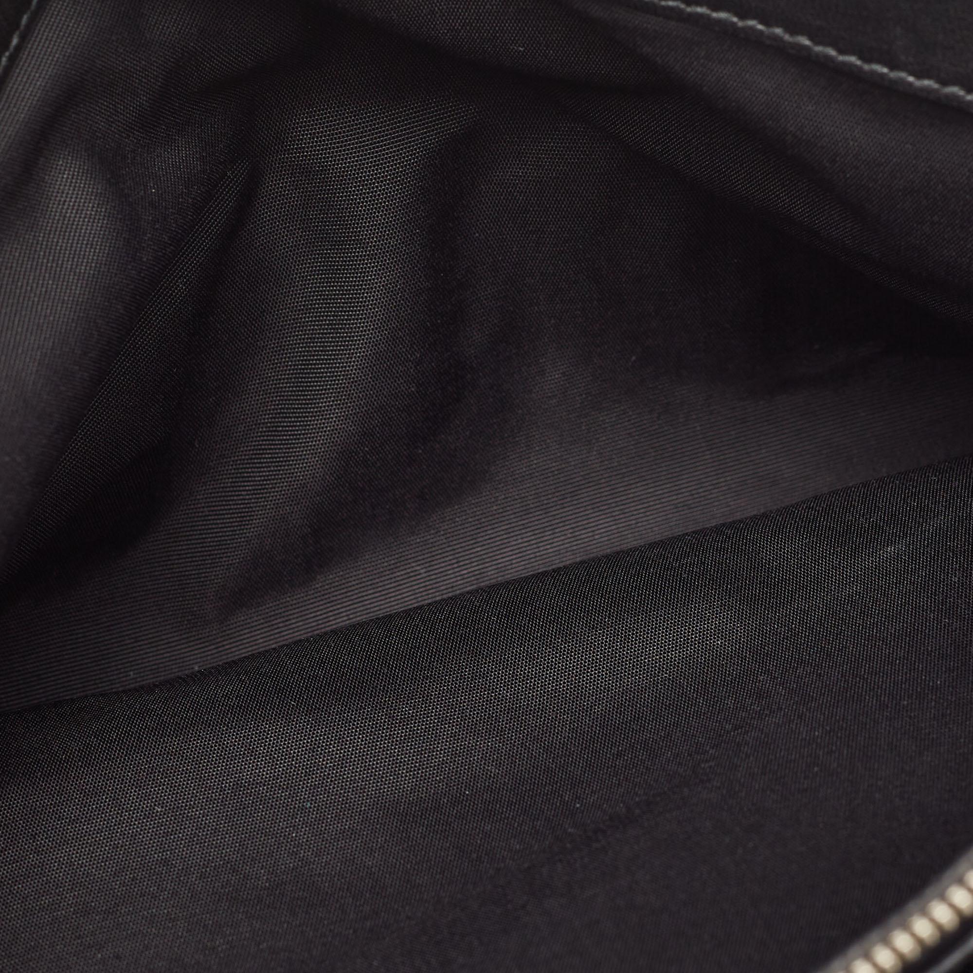 Dior Black Cannage Leather Soft Lady Dior Satchel 2