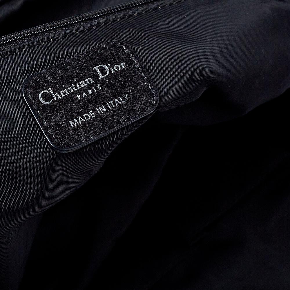 Dior Black Cannage Nylon and Leather Charming Doctor Bag 1