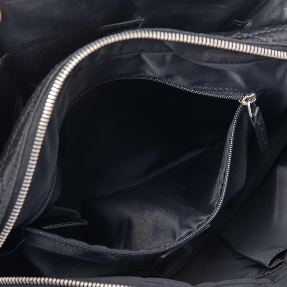 Dior Black Cannage Nylon Charming Shoulder Bag 3