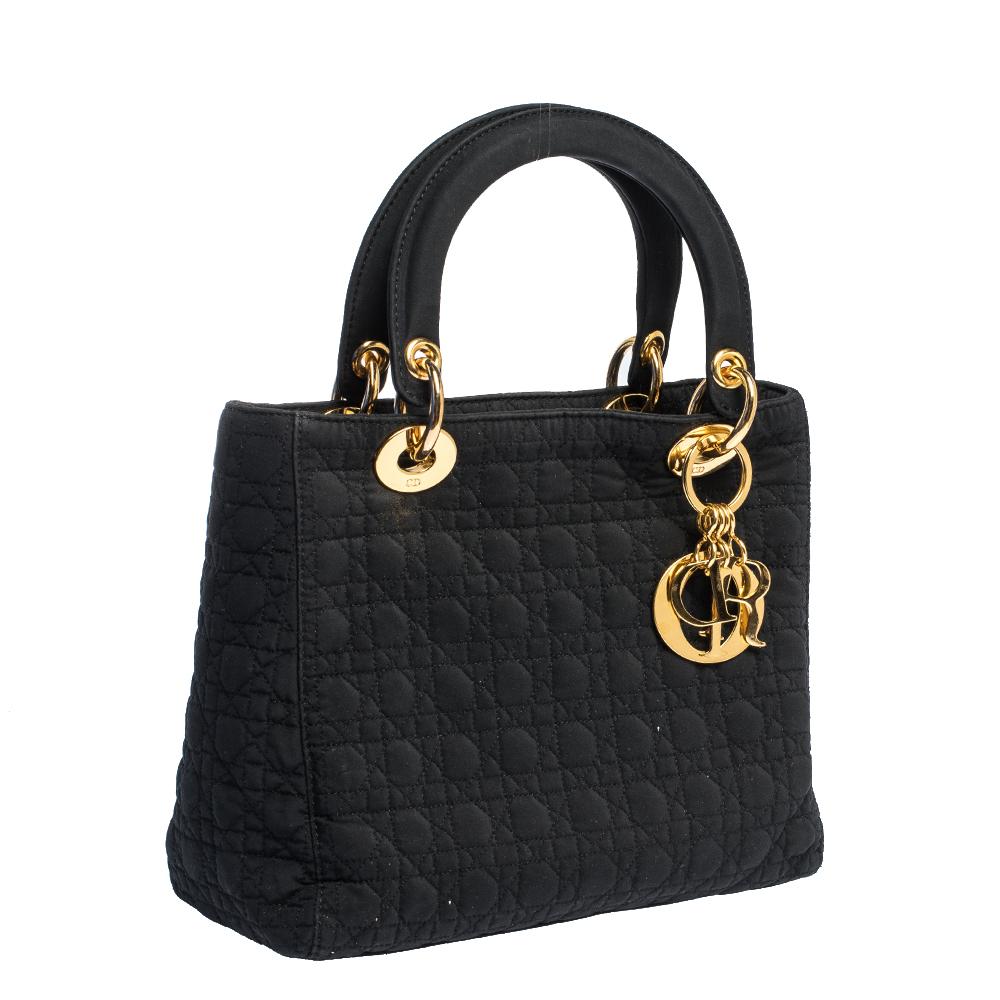 lady dior nylon bag