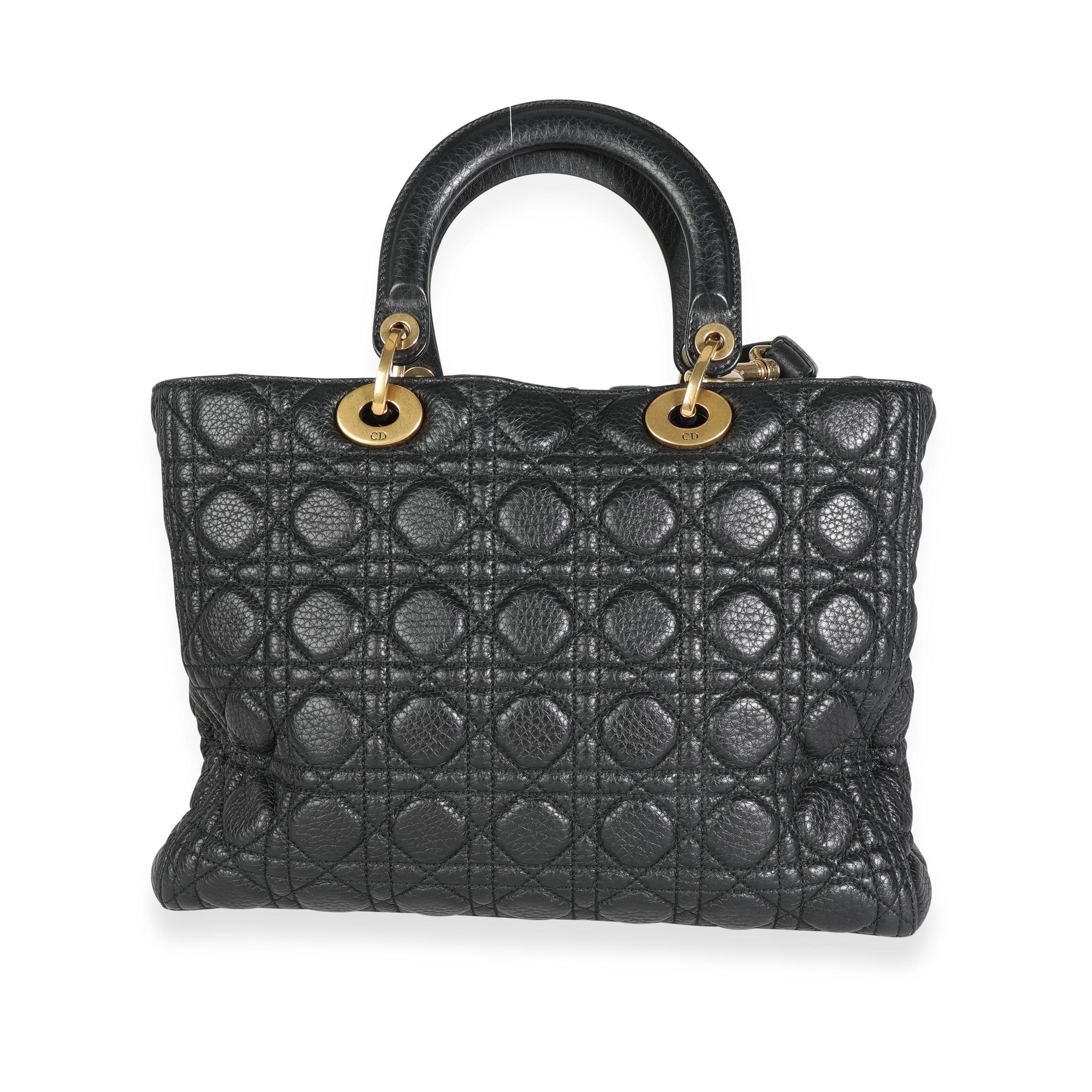 lady dior grained calfskin