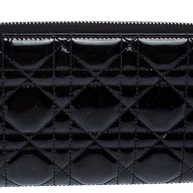 dior wallet zipper