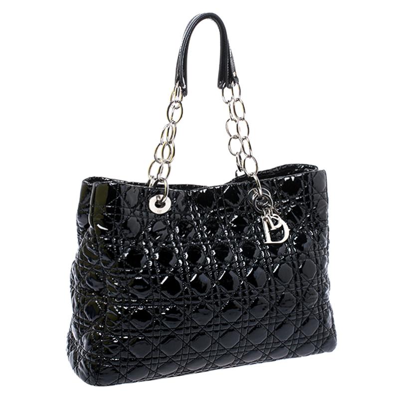 dior quilted tote