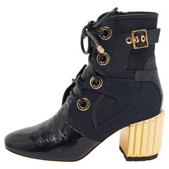 DIOR glorious boots, gold heel size 37