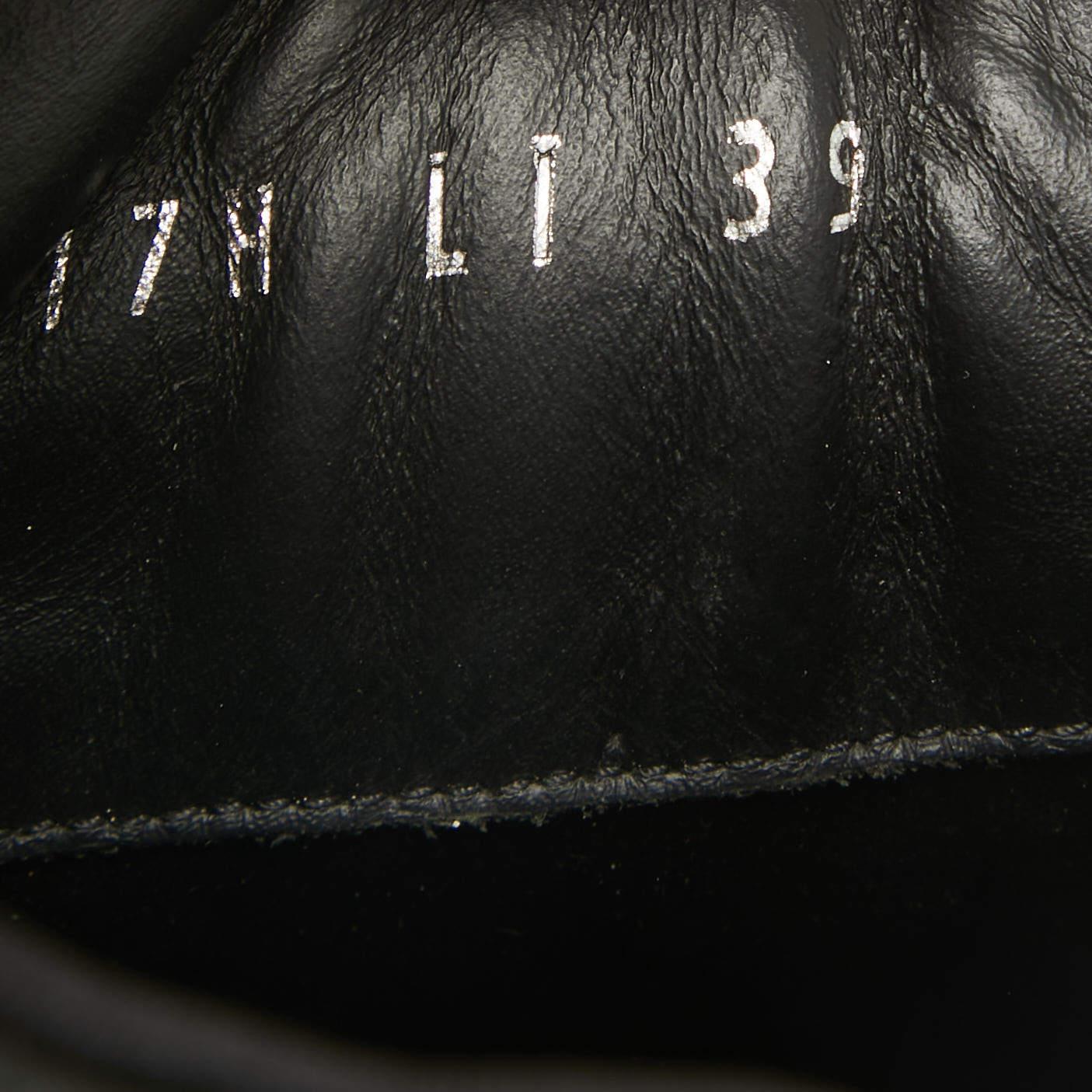 Dior, scarpe da ginnastica in tela e pelle nera Up & Up Taglia 39 in vendita 3