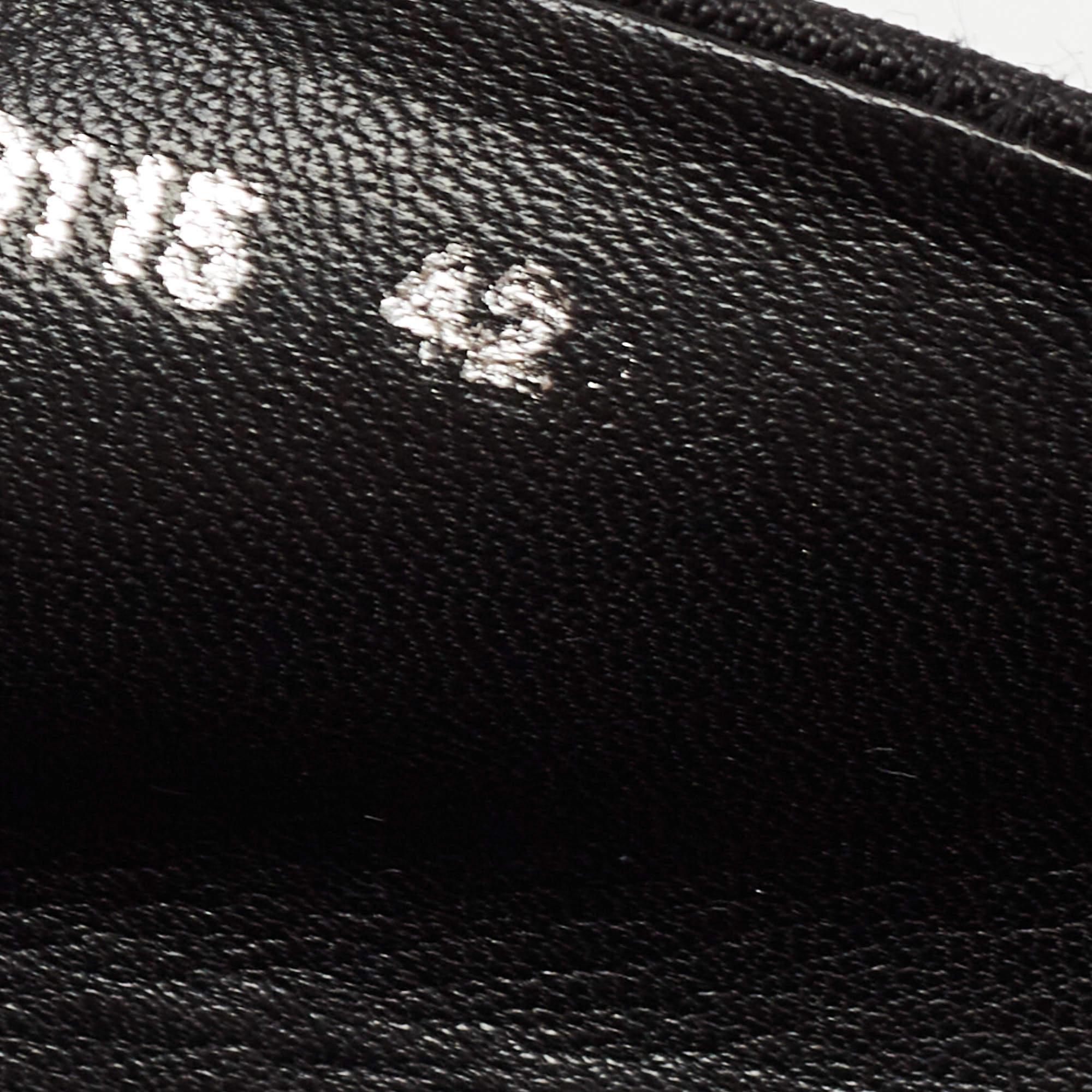 Dior Espadrilles plates embellies de cristaux en toile noire, taille 42 6