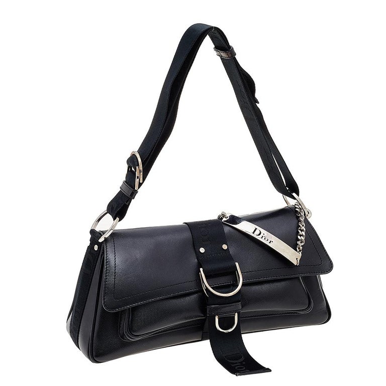 Christian Dior Charm Shoulder Bag w/ Tags - Black Shoulder Bags, Handbags -  CHR22788