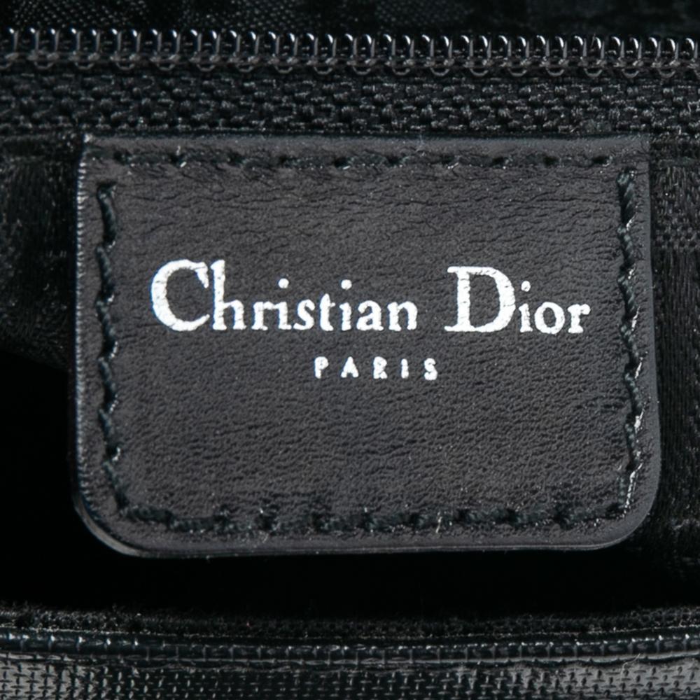 Dior Black Coated Canvas Hardcore Shoulder Bag 1