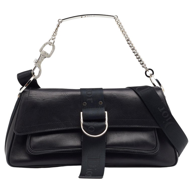 Dior - Authenticated Hardcore Handbag - Leather Black for Women, Very Good Condition
